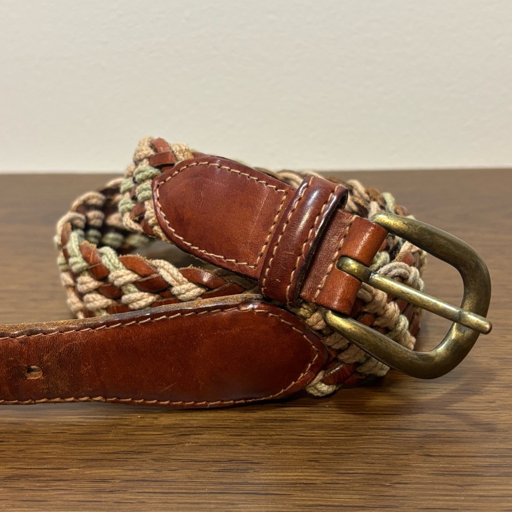 L.L. Bean Women’s Woven Braided Belt